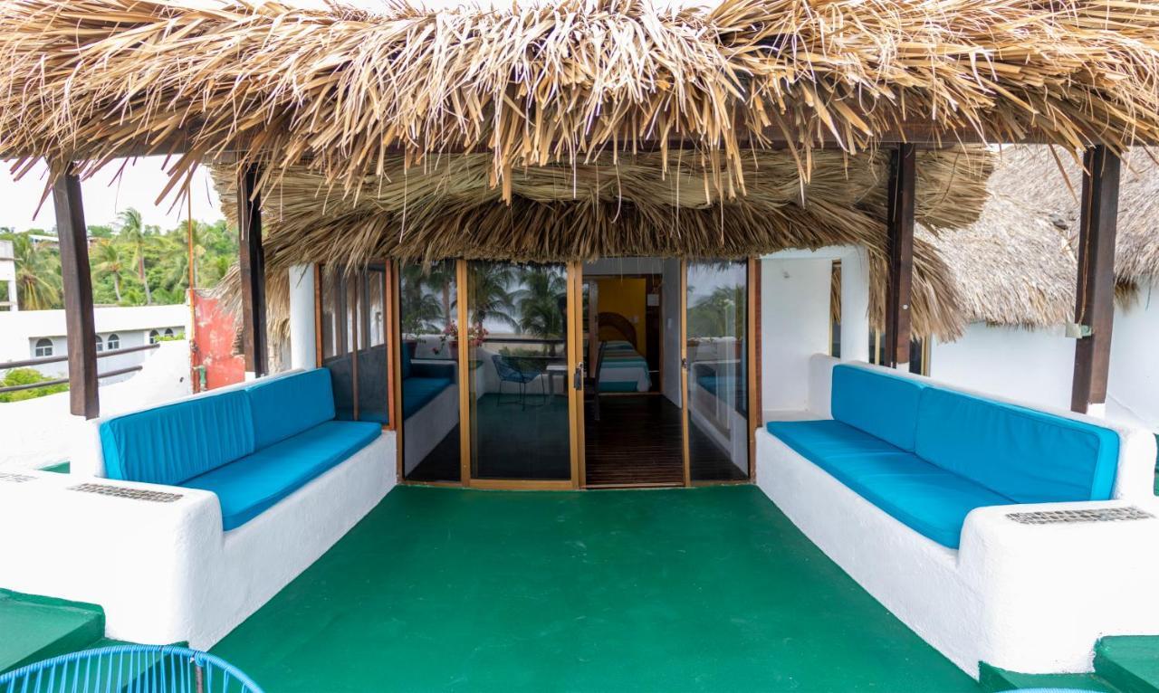 Hotel Bungalows Acuario Puerto Escondido  Exteriér fotografie